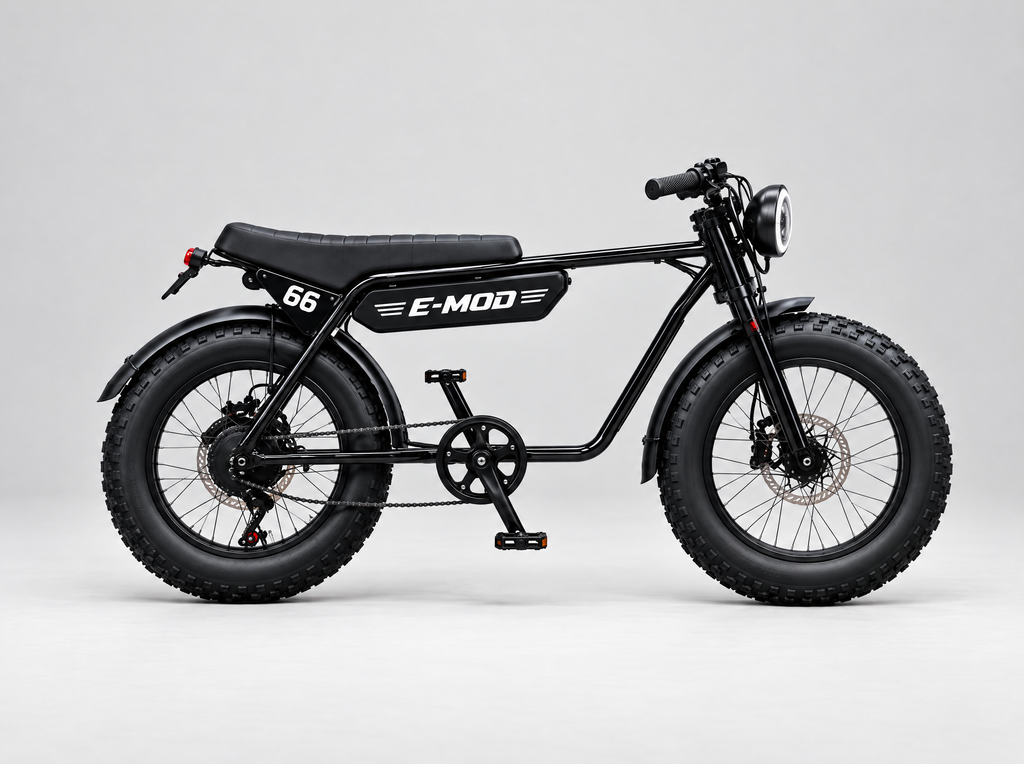 E-Mod electric bike in Classic Black