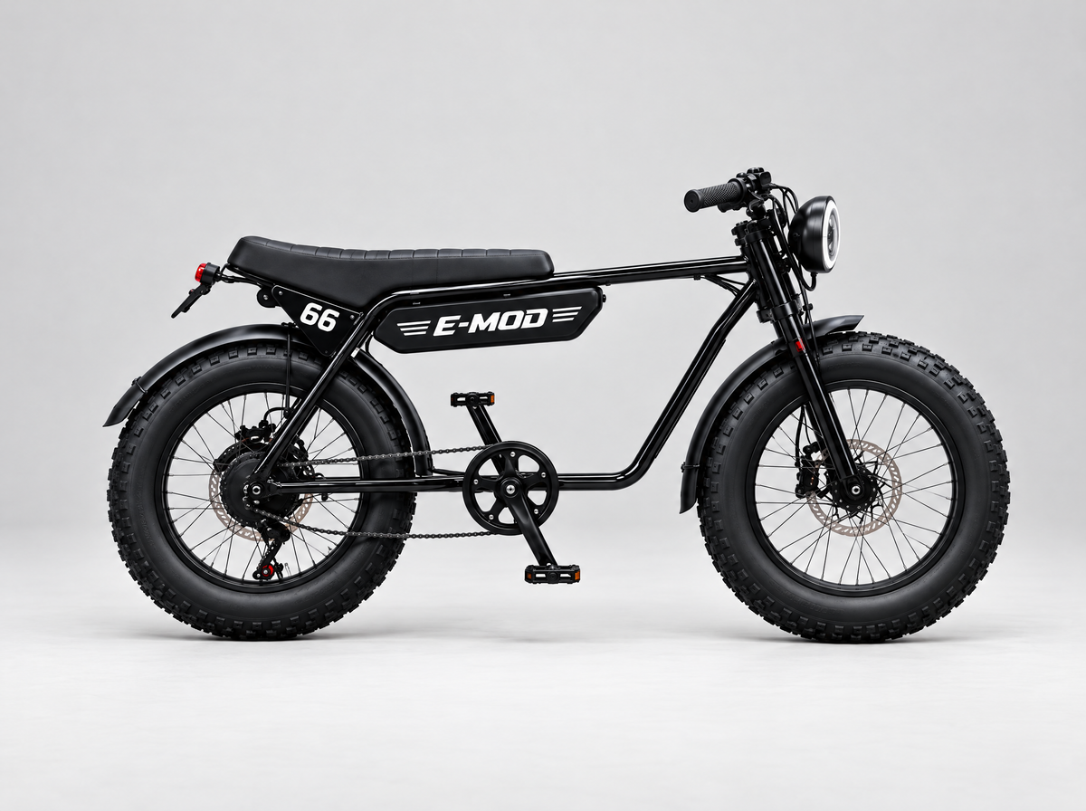 E-Mod electric bike in Classic Black